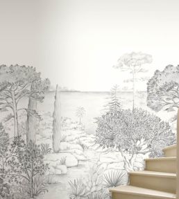 Southern Painting Mural by Caselio Noir et blanc