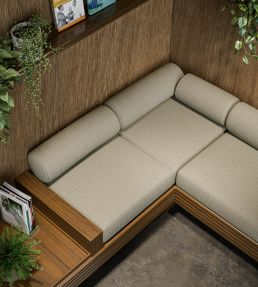Spencer Fabric by Clarke & Clarke Pebble