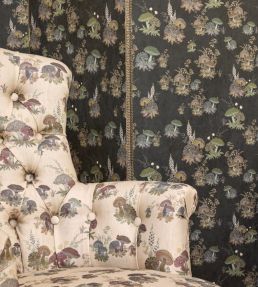 Spicewood Wallpaper by Parker & Jules Chocolate