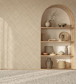 Spighe Wallpaper by Jannelli&Volpi Hessian