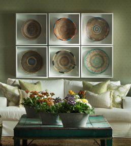 Spinney Fabric by Andrew Martin Duck Egg