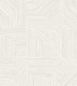Splice Wallpaper by Arte Washed White