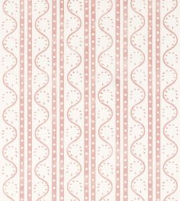 Split Pea Print Fabric by Scion Dusk Pink