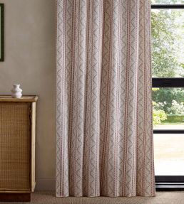 Split Pea Print Fabric by Scion Dusk Pink
