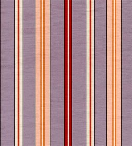 Sporty Stripes Fabric by Ottoline Lilac