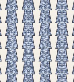Spot and Arrow Wallpaper by Ottoline Blue