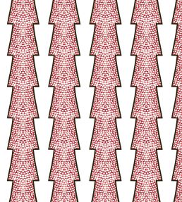 Spot and Arrow Wallpaper by Ottoline Red