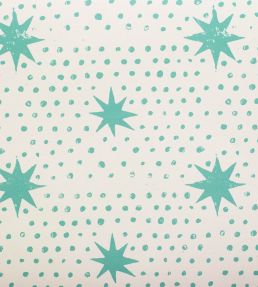 Spot & Star Wallpaper by Molly Mahon Pea Green