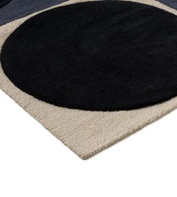 Orla Kiely Spot Square rug Blue/Navy 157908120180-US Blue/Navy