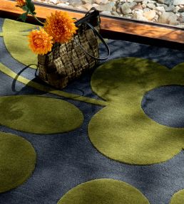 Orla Kiely Sprig Stem rug Marine 63908120180-US Marine
