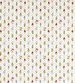 Spring Meadows Embroidery Fabric by Sanderson Chintz