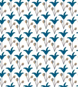 Spring Rhythm Wallpaper by Ottoline Blue