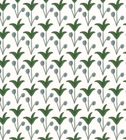 Spring Rhythm Wallpaper by Ottoline Green