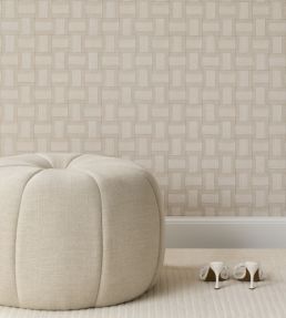 Squares Wallpaper by Eijffinger Natural