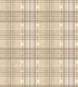 Squiggle Check Wallpaper by George & Minnie Barley