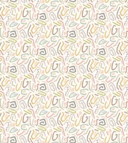Squiggle Wallpaper by Ohpopsi Laurel & Sand