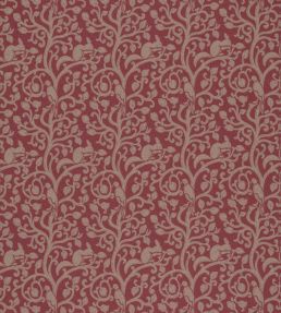 Squirrel & Dove Wool Fabric by Sanderson Cherry