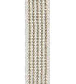 St Ives Stripe Braid Trimming by Ian Mankin Oatmeal