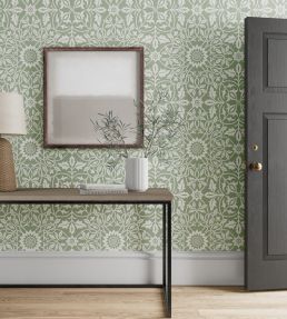 St James Ceiling Wallpaper by Morris & Co Willow