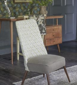 St John Street Trellis Fabric by Designers Guild Eau De Nil
