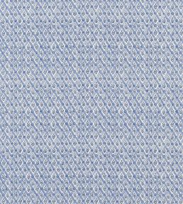 St John Street Trellis Fabric by Designers Guild Woad