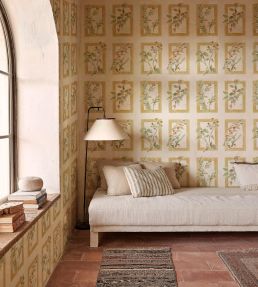 Sta Cruz Wallpaper by Coordonne Ocre