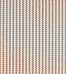 Stack Fabric by Scion Tangerine/Cornflower