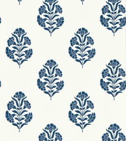 Standen Wallpaper by Clarke & Clarke Midnight