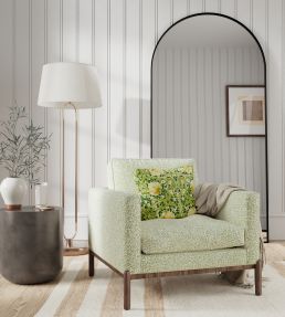 Standen Fabric by Morris & Co Leaf Green