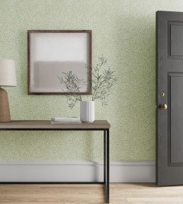 Standen Wallpaper by Morris & Co Leaf Green