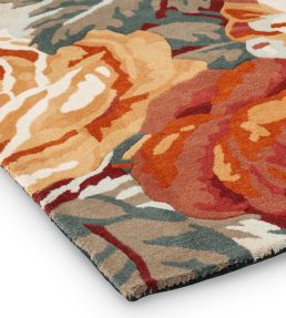 Sanderson Stapleton Park rug Burnt Orange 45318-140200 Burnt Orange