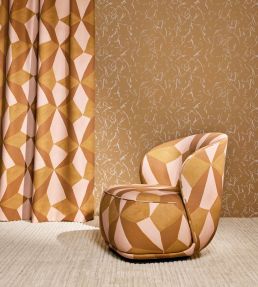 Stars Recycled Fabric by Kirkby Design Macchiato