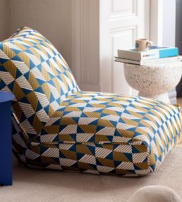 State Fabric by Pepe Penalver Blue/Yellow