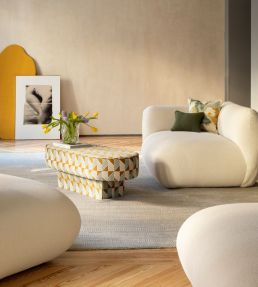 State Fabric by Pepe Penalver Mustard