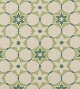 Stellar Fabric by Vanderhurd Green Mist/Natural