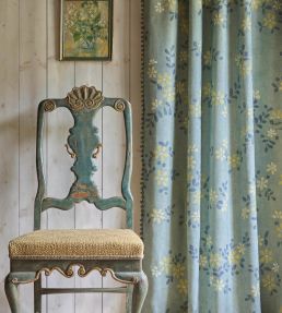 Stellata Fabric by Lewis & Wood Juniper