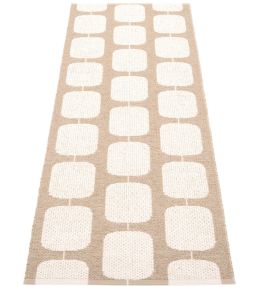 Pappelina Sten Runner rug Light Nougat/Vanilla ST6H720 Light Nougat/Vanilla