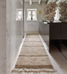 Lorena Canals Steppe Runner rug Sheep Grey WO-STEPPE-GR-R Sheep Grey