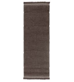 Lorena Canals Steppe Runner rug Sheep Brown WO-STEPPE-BW-R Sheep Brown