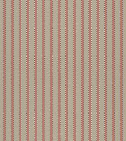 Stiched Stripe Wallpaper by Langelid Von Bromssen Coral