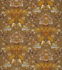 Stitch Damask Fabric by Zoffany Antique
