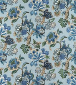 Stockbridge Fabric by Anna French Blue