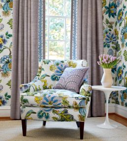 Stockbridge Wallpaper by Anna French Blush