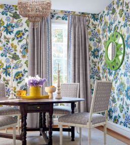 Stockbridge Wallpaper by Anna French Blush