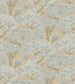 Stockend Woods Wallpaper by Josephine Munsey Stepping Stone and Cotswold White