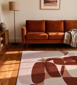 Louis De Poortere Stones rug Cherry Mocha 120267 Cherry Mocha