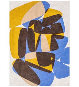 Louis De Poortere Stones rug Sunny Blue 50173-120249 Sunny Blue
