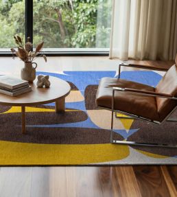 Louis De Poortere Stones rug Sunny Blue 50173-120249 Sunny Blue
