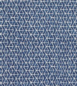 Stony Brook Fabric by Thibaut Navy