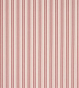 Stowe Stripe Fabric by Jane Churchill Red